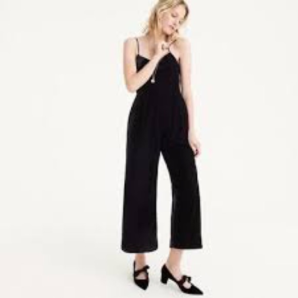 J. Crew Black Jumpsuit